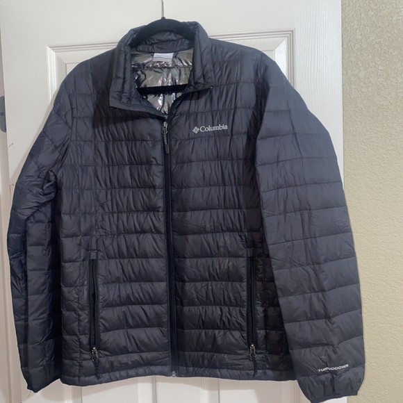 Columbia Other - Columbia omni-Heat TurboDown Winter Puffer Jacket Medium men packable EUC